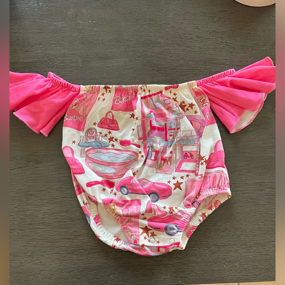Baby girl BARBIE ONE PIECE.